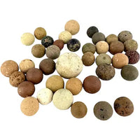 39 Victorian Era Clay Marbles