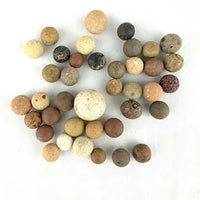 39 Victorian Era Clay Marbles