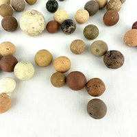 39 Victorian Era Clay Marbles