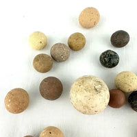 39 Victorian Era Clay Marbles