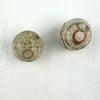 10 Antique Marbles Bennington and China Bullseye