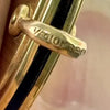 10K Gold Filled Round Blade and File Pendant