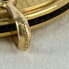 10K Gold Filled Round Blade and File Pendant