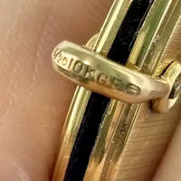10K Gold Filled Round Blade and File Pendant