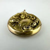 14k Gold Art Nouveau Repousse Locket