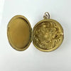 14k Gold Art Nouveau Repousse Locket
