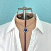 14k Gold Lapis and Diamond Pendant Necklace