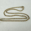 14k Gold Lapis and Diamond Pendant Necklace