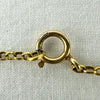 14k Gold Lapis and Diamond Pendant Necklace