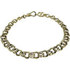 14k Yellow Gold Link Bracelet with Gold Filled Clasp
