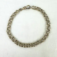 14k Yellow Gold Link Bracelet with Gold Filled Clasp