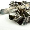 1940’s Hobe Sterling and 14K Gold Overlay Brooch