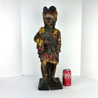 Rare AFLCO Cigar Store Indian Display