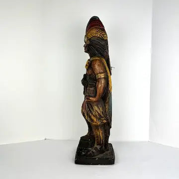 Rare AFLCO Cigar Store Indian Display