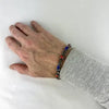 Acleoni Lapis, Citrine and Coral Bracelet