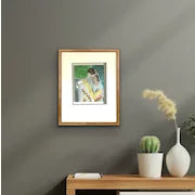 Amado Maurillo Pena Original Watercolor Mestizo Series Portrait