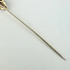 Amethyst Stick Pin with 14k Gold Top and Gold Filled Pin