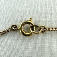 Antique 10k Gold Masonic Pendant on a Gold Filled Chain