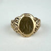 Antique 10k Gold Signet Ring