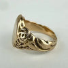 Antique 10k Gold Signet Ring