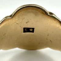 Antique 10k Gold Signet Ring