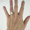 Antique 10k Gold Signet Ring