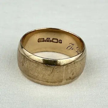 Antique 10k Rose Gold Men’s Wedding Band