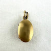 Antique 10k Yellow Gold Diamond Locket Charm