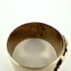 Antique 14k Gold Letter P Cigar Band Ring