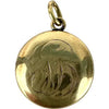 Antique 14k Gold Locket Charm or Pendant