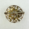 Antique 14k Gold Ruby Pin