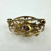 Antique 14k Gold Ruby Pin