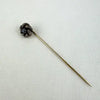 Antique 14k Gold Sapphire Love Knot Stick Pin