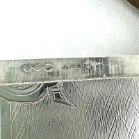 Antique Albert Coles Silver Calling Card Case