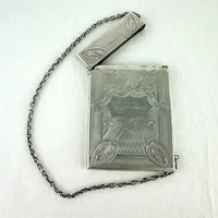 Antique Albert Coles Silver Calling Card Case