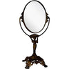 Antique Art Nouveau Figural Swivel Shaving Mirror