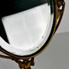 Antique Art Nouveau Figural Swivel Shaving Mirror