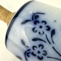 Antique Blue Onion Pattern Porcelain Rolling Pin