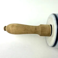 Antique Blue Onion Pattern Porcelain Rolling Pin