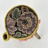 Antique Bovine Horn Primitive Pin Cushion