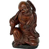 Antique Boxwood Carving of Chinese Immortal Deity