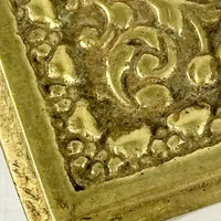 Antique Cast Bronze Jewelry Box made in Spain