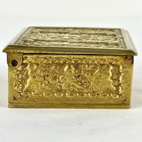 Antique Cast Bronze Jewelry Box made in Spain