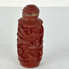 Antique Chinese Cinnabar Snuff Bottle