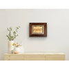 Antique Chinese Cork Diorama of River Scene