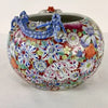 Antique Chinese Porcelain Mille Fleur Brush Pot