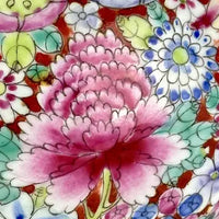 Antique Chinese Porcelain Mille Fleur Brush Pot