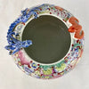 Antique Chinese Porcelain Mille Fleur Brush Pot