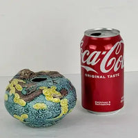 Antique Chinese Scholars Object Porcelain Brush Pot