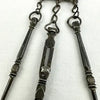 Antique Chinese Silver Opium Chatelaine with Monkey Butterflies and Elephants